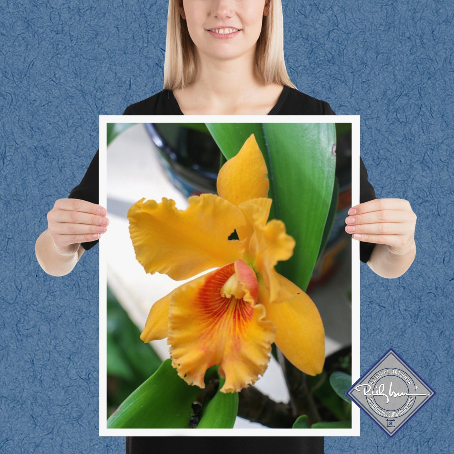 Orange Orchid